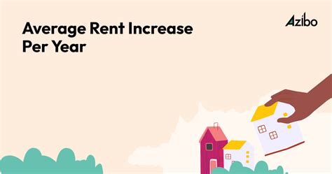average rent increase per year.